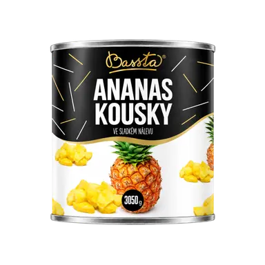 Bassta Ananas krájený